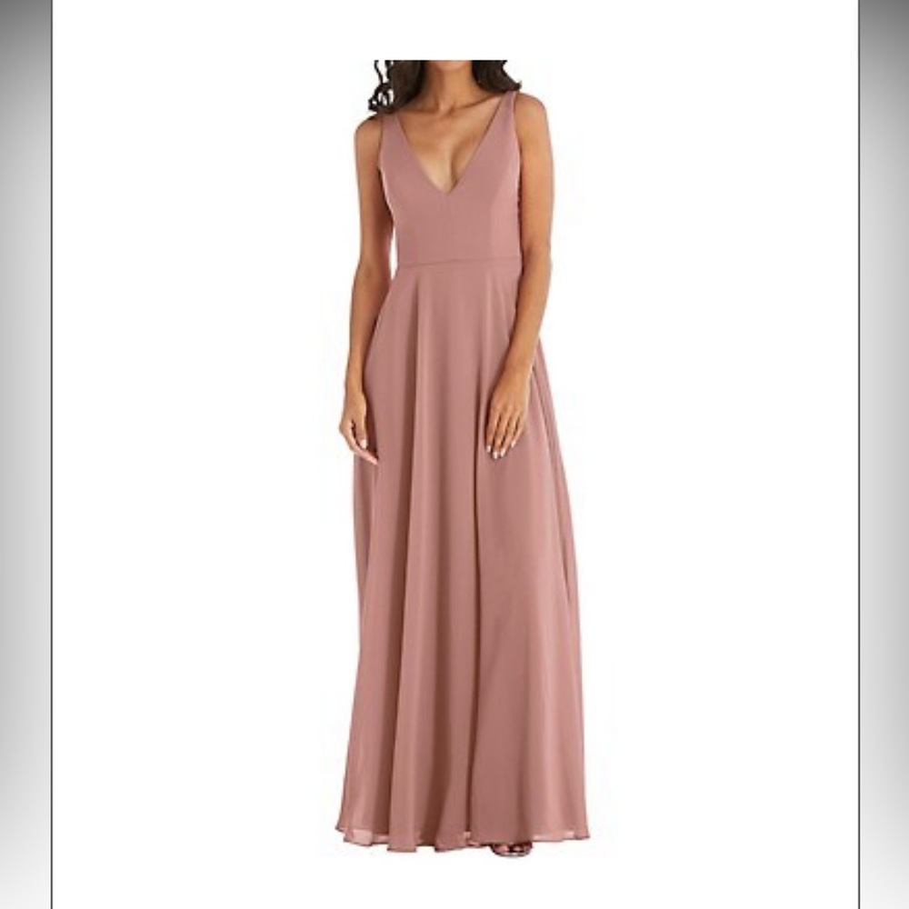 Dusty Pink Bridesmaid Dress
